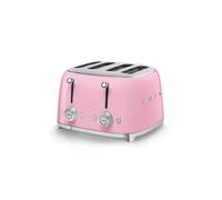 Smeg 2000W 4 Slice Toaster in Pink Smeg Pink
