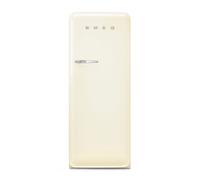 Smeg 50s Style Retro Right Hand Hinge FAB28RCR6UK 153cm Small Fridge with Ice Box - Cream - C Rated, Cream