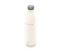 SMEG x 24Bottles, WBF02CR, Urban Bottle 1L, 50's style aesthetic, Cream