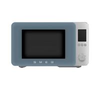 SMEG, 27L Collezione Microwave With Grill, Convection & Airfry, 25 Auto cook Programmes, 9 Cooking Functions Quick Start, Soft Close, Storm Blue, MOC02SBMUK