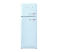 Smeg 294 Litre Fifties Style Left Hand Hinge 70/30 Fridge Freezer - Pastel Blue