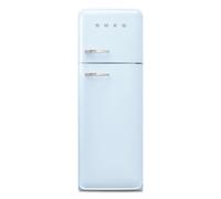 Smeg 294 Litre Fifties Style Right Hand Hinge 70/30 Fridge Freezer - Pastel Blue