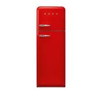 Smeg 294 Litre Fifties Style Right Hand Hinge 70/30 Fridge Freezer - Red