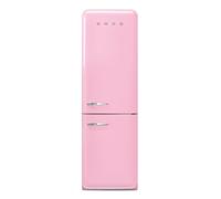 Smeg 331 Litre Fifties Style Right Hand Hinge 70/30 Fridge Freezer - Pink