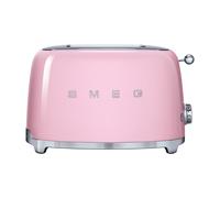 SMEG 50’s Retro Style 2-Slice Toaster - Powder Pink TSF01PKUK