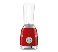 Smeg 50’s Style Mini Blender Red, 300W, 2-Speed, Bottle-to-Go Set