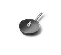 Smeg 50’s Style Non-Stick Wok, Matte Black, WOF3002BLM