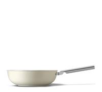 Smeg 50's Style Pan Wok 30cm - Cream, Cream