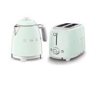 Smeg 50s Style Mini Kettle and Toaster Medium Green