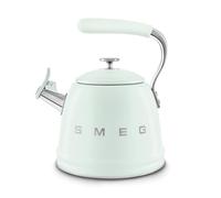 Smeg 50’s Style Whistling Kettle, 2.3L, Pastel Green WKF01PG