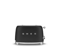 Smeg 50' Style 2 Slice Toaster Matte in Black Smeg Black