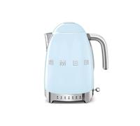 Jug Kettle, LED Display, 7 Temperature Settings, Acoustic Alarm, 3KW, 1.7L, Pastel Blue