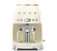 SMEG 50's Retro DCF02PBUK Filter Coffee Machine - Cream, Cream