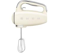 Smeg 50's Retro HMF01CRUK Hand Mixer with 3 Accessories - Cream, Cream