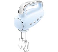 Smeg 50's Retro HMF01PBUK Hand Mixer with 3 Accessories - Pastel Blue