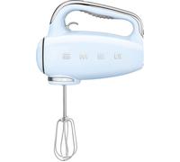 Smeg 50's Retro HMF01PBUK Hand Mixer with 3 Accessories - Pastel Blue