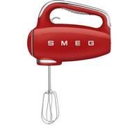 Smeg 50's Retro HMF01RDUK Hand Mixer with 3 Accessories - Red, Red