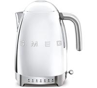 Smeg 50s Retro KLF04 Kettle with Temperature Selector 1.7 Litre - Stainless Steel