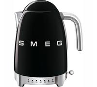 Smeg 50's Retro KLF04BLUK Kettle with Temperature Selector - Black