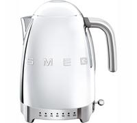 Smeg 50s Retro KLF04 Kettle with Temperature Selector 1.7 Litre - Stainless Steel