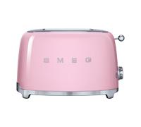 SMEG 50s Retro Style 2-Slice Toaster - Powder Pink