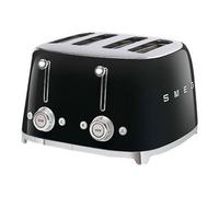 SMEG 50s Retro Style 4-Slice Toaster - Black