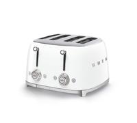 Smeg 50s Retro-Style 4 Slice Toaster in White