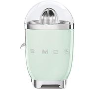 SMEG 50's Retro Style Citrus Juicer with Drip Free Spout, Automatic Activation, and Efficient Straining, Pastel Green CJF11PGUS