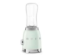 SMEG 50's Retro Style Personal Blender with Backlit Knob and Two BPA 600 ML Free bottles PBF01PGUS Pastel Green