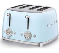 SMEG 50's Retro Style TSF03PBUK 4-Slice Toaster - Blue - BOX DAMAGE