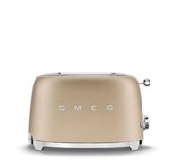 Smeg 50's Style 2 Slice Toaster In Gold Gold