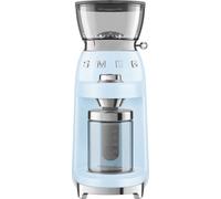 Smeg 50's Style CGF03PBUK Coffee Grinder - Pastel Blue, Blue