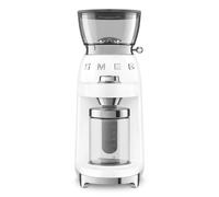 Smeg 50s Style CGF03WHUK White Electric Coffee Grinder