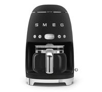 Smeg 50s Style DCF02BLMUK Matt Black Drip Filter Coffee Machine