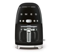 Smeg 50s Style DCF02BLUK Black Drip Filter Coffee Machine