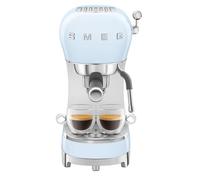 SMEG 50s Style ECF02PBUK Coffee Machine Ð Pastel Blue, Blue