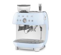 Smeg 50s Style EGF03PBUK Pastel Blue Espresso Coffee Machine