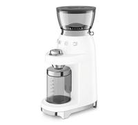 Smeg 50's Style Electric Coffee Grinder, Cream CGF03WHUK