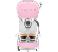 Smeg 50's Style Espresso Coffee Machine - Pink - ECF02PKUK, Pink