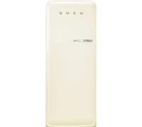 Smeg 50s Style FAB28LCR6UK Cream Freestanding Fridge With Ice Box - Left Hand Hinge