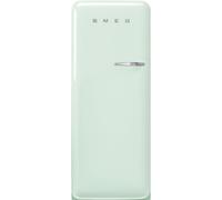 Smeg 50s Style FAB28LPG5 Pastel Green Freestanding Fridge With Ice Box - Left Hand Hinge