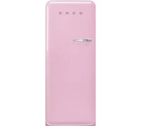 Smeg 50s Style FAB28LPK5 Pink Freestanding Fridge - Left Hand Hinge
