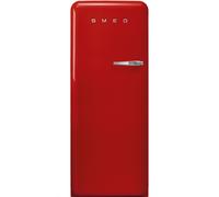 Smeg 50s Style FAB28LRD5UK Red Freestanding Fridge - Left Hand Hinge