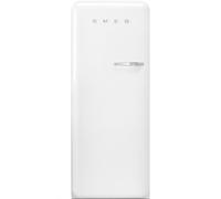 Smeg 50s Style FAB28LWH5UK White Freestanding Fridge With Ice Box - Left Hand Hinge