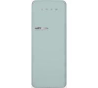 Smeg 50s Style FAB28RDSA5 Sea Salt Green Freestanding Fridge - Right Hand Hinge