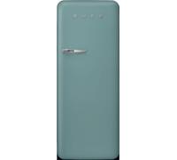 Smeg 50's Style FAB28REGM6 153cm Small Fridge with Ice Box - Fixed Door Hinge Kit - Emerald Green Green