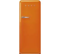 Smeg 50s Style FAB28ROR5 Orange Freestanding Fridge - Right Hand Hinge
