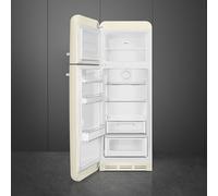Smeg 50s Style FAB30LCR5UK Cream Freestanding 80/20 Fridge-Freezer - Left Hand Hinge
