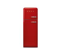 Smeg 50s Style FAB30LRD5UK Red Freestanding 80/20 Fridge-Freezer - Left Hand Hinge