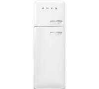 Smeg 50s Style FAB30LWH5UK White Freestanding 80/20 Fridge-Freezer - Left Hand Hinge